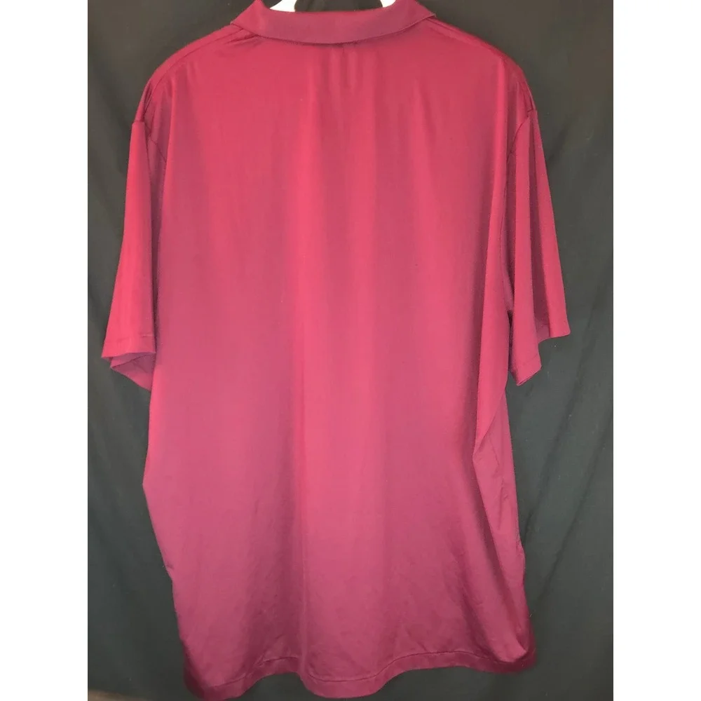 Polo Ralph Lauren Performance Polo Shirt Mens XL Short Sleeve Burgundy Pony Logo